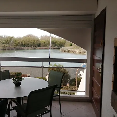 Vue Lagune Et Bateaux A 100m De La Apartment Saint-Cyprien (Pyrenees-Orientales)